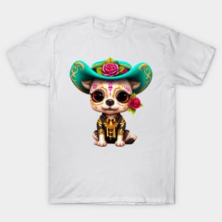 Dia de los Muertos Dog #5 T-Shirt